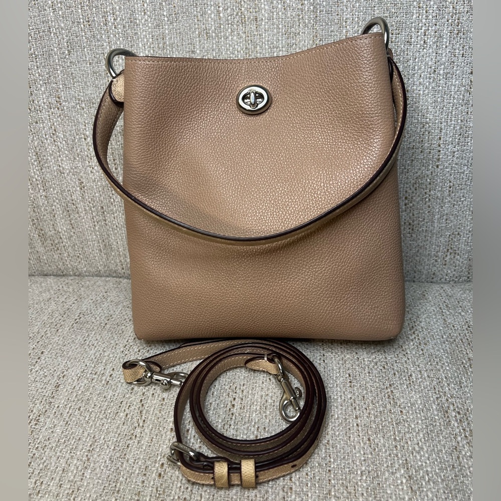 Coach Charlie Bucket Bag 21 Blocked signature canvas 89101